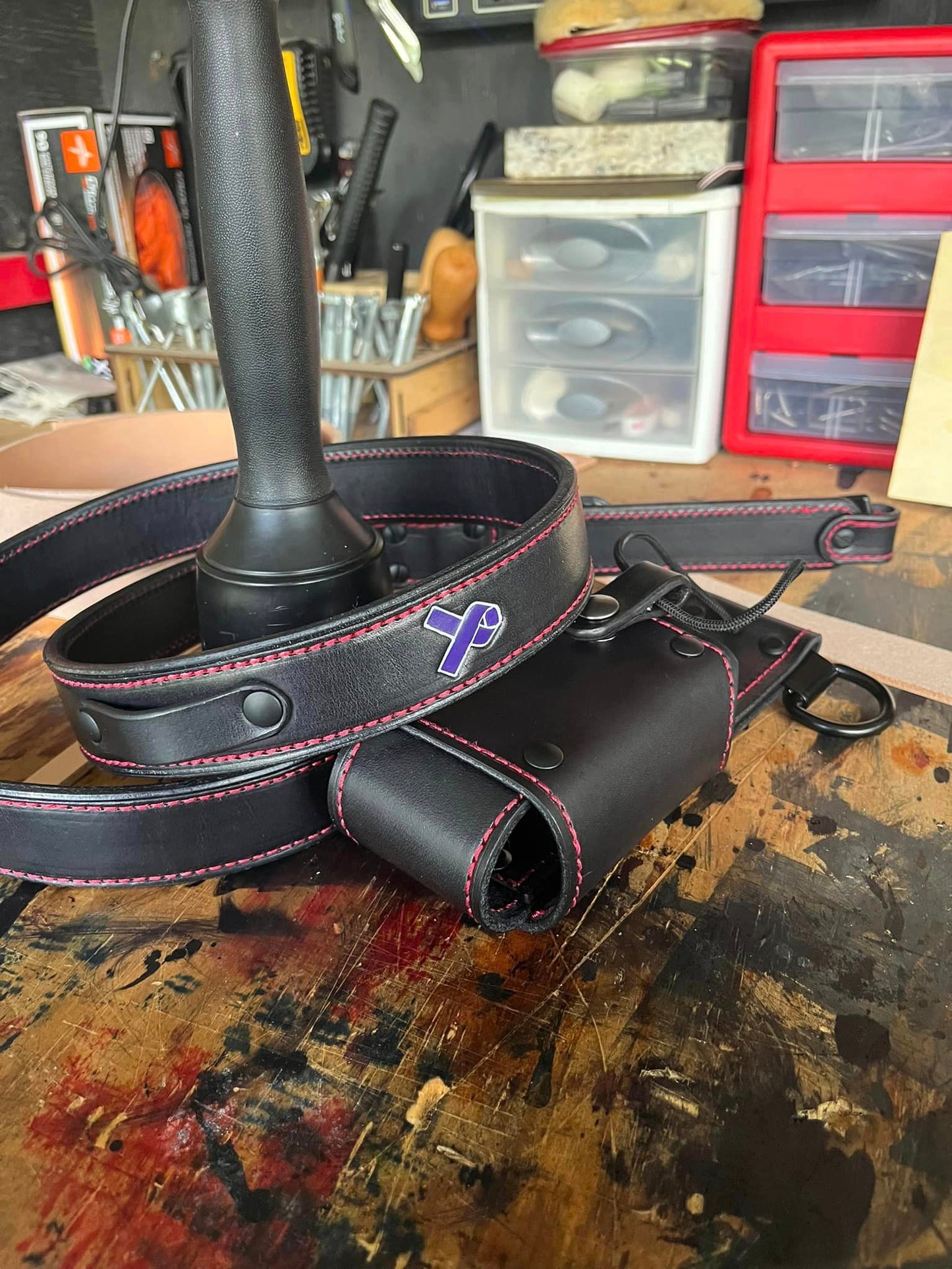 Adjustable Radio Strap + Holster & sway strap
