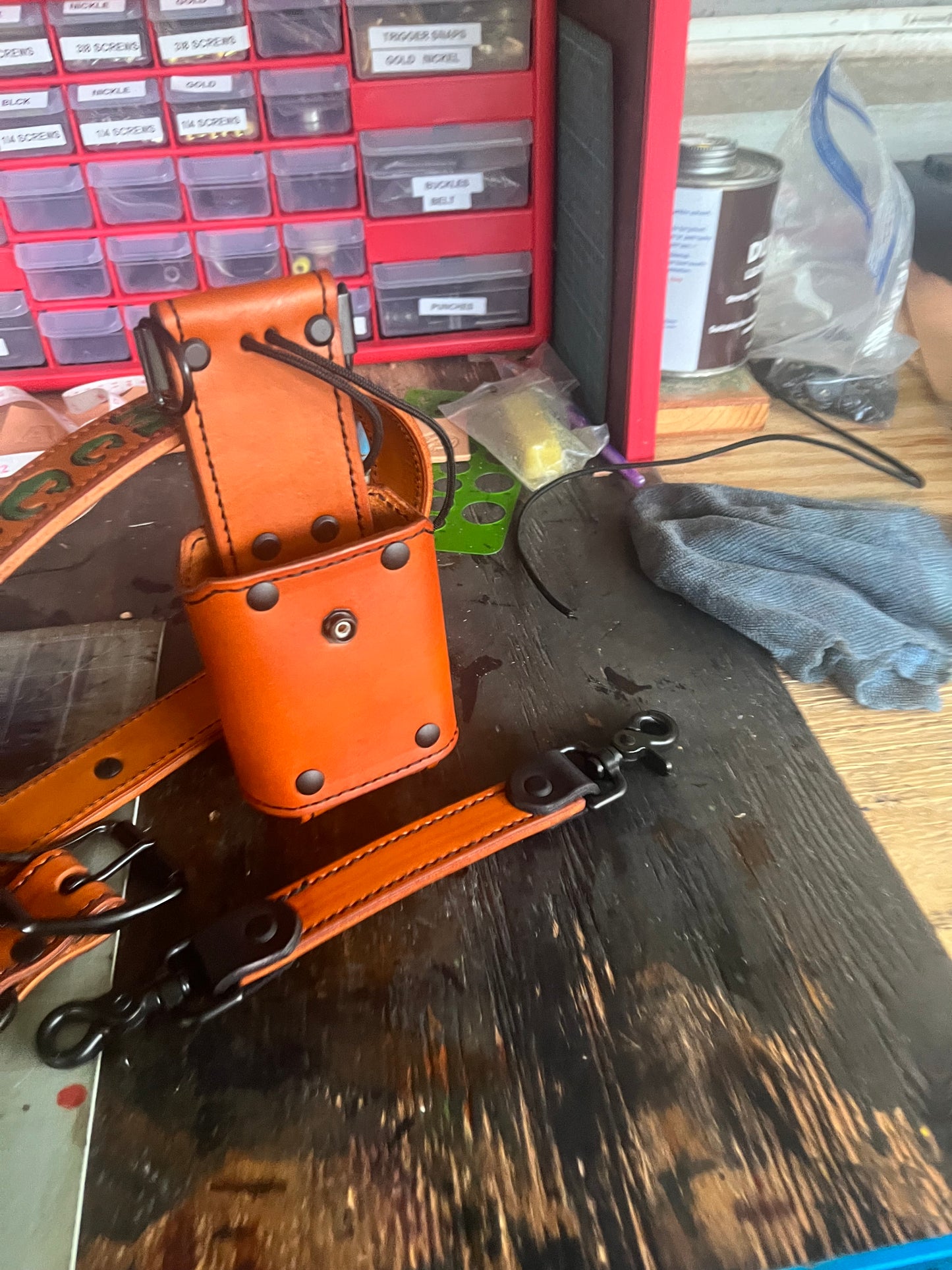 Adjustable Radio Strap + Holster & sway strap