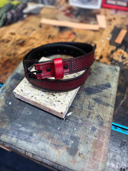 Hand Tooled Belt