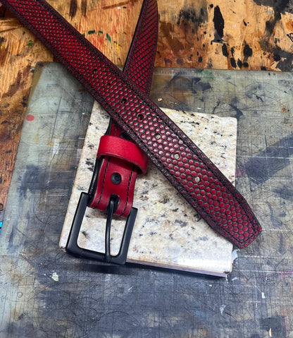 Hand Tooled Belt