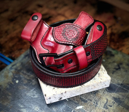 Hand Tooled Belt